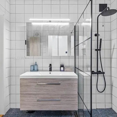 Modern Central 90 Sqm Apartment Free Parking Trondheim Buitenkant foto